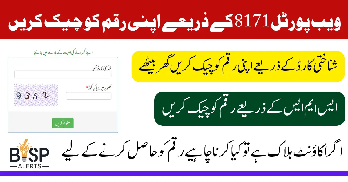 8171 Web Portal 2025 Check Online 13500 And Reactivate Block Account Payment Full Details